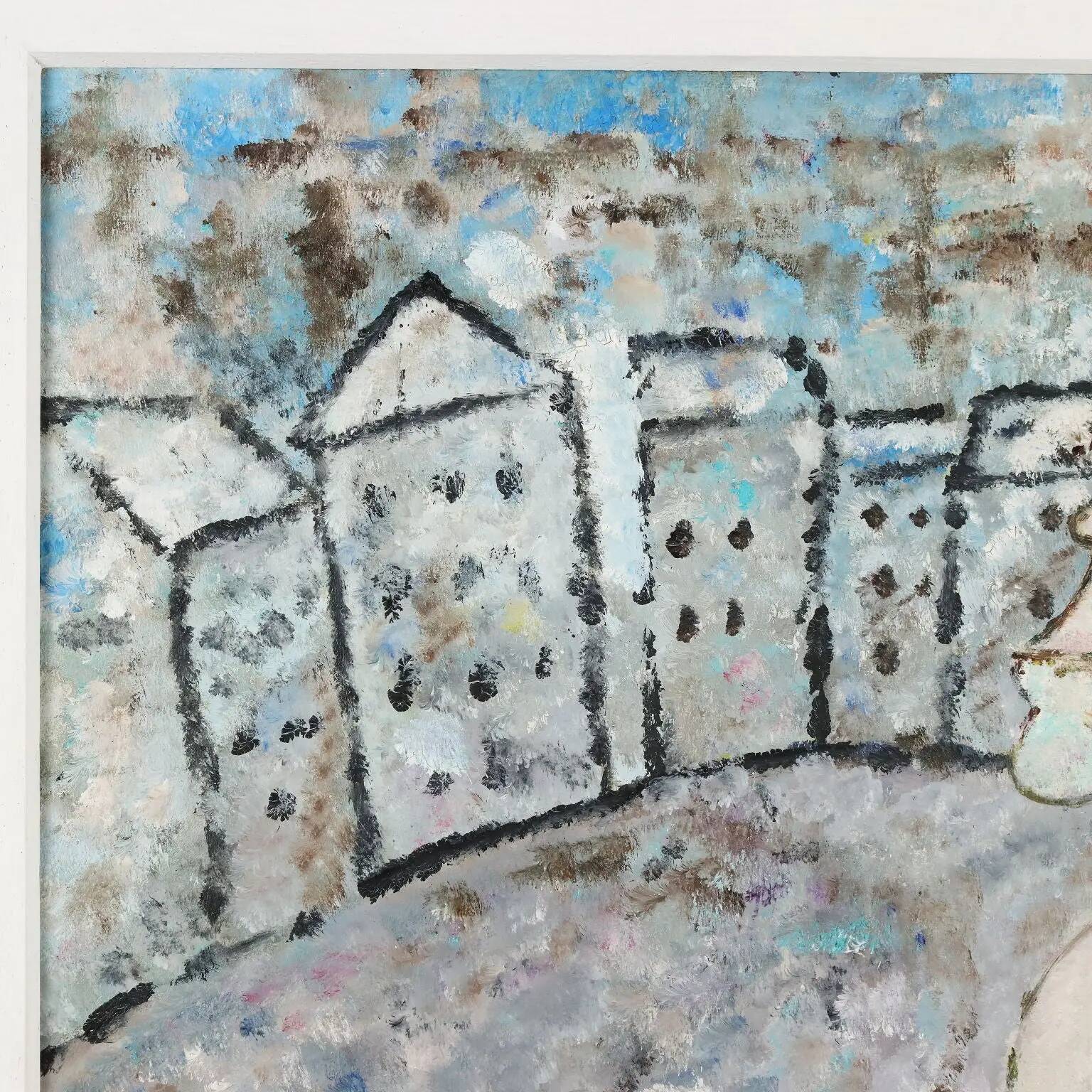 Contemporary painting, signed copy by Rognoni, 20th century