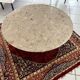 Table basse pied tulipe marbre vintage 1970