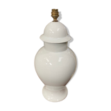 Large porcelain lamp stand from Limoges