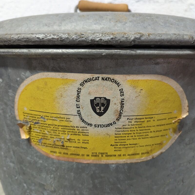 Zinc washing machine