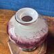 Round blown glass vase from Biot by Jean-Claude Novaro