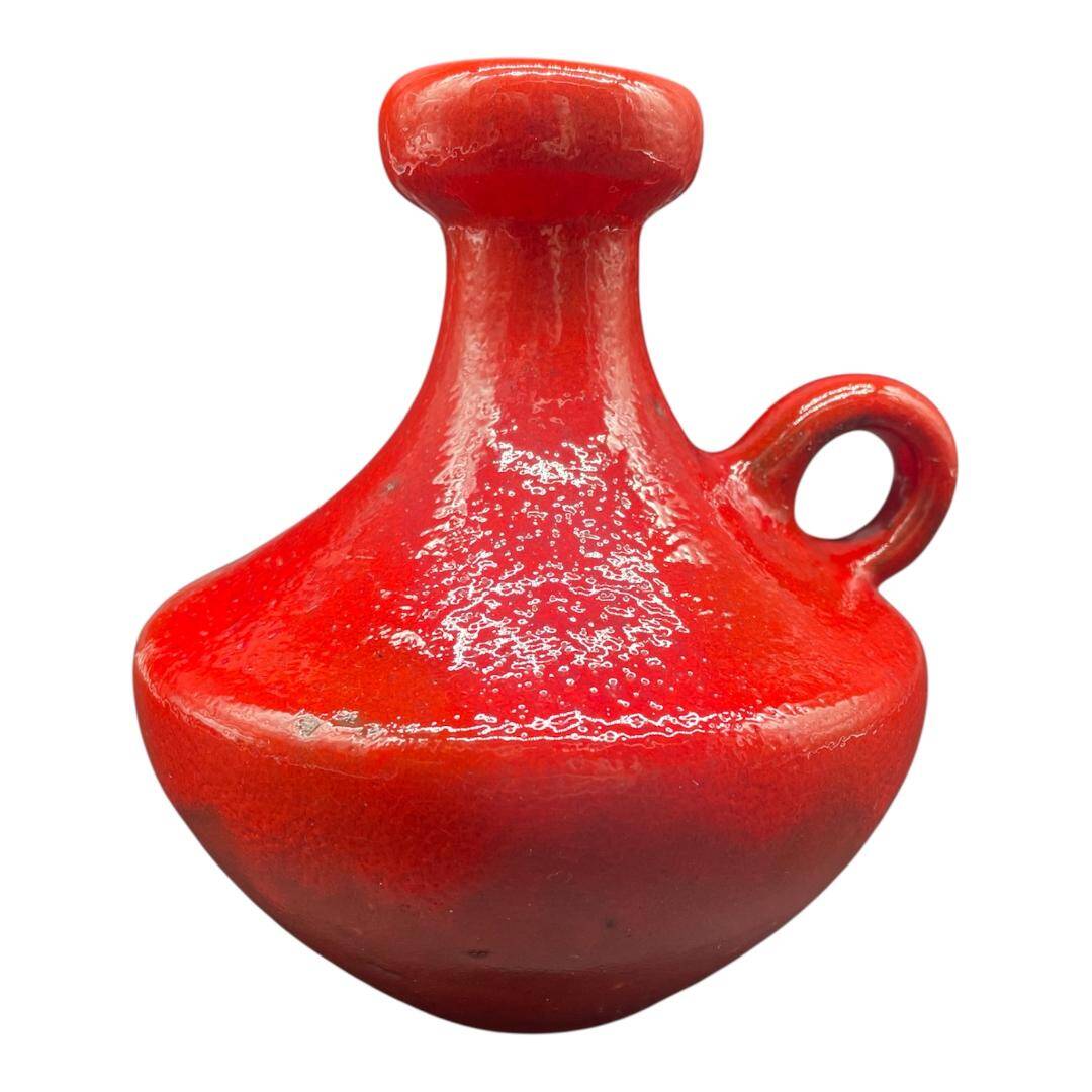 Vintage Hartwig Heyne vase, German ceramic, 1960s-70s, West Germany