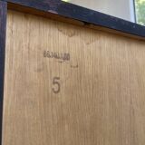 1950s modernist oak sideboard