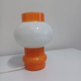 Small 70's opaline lamp