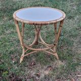 Rattan coffee table