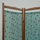 old vintage fabric screen
