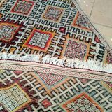 Old Berber carpet from the 1960 Morocco average atlas 213x160cm
