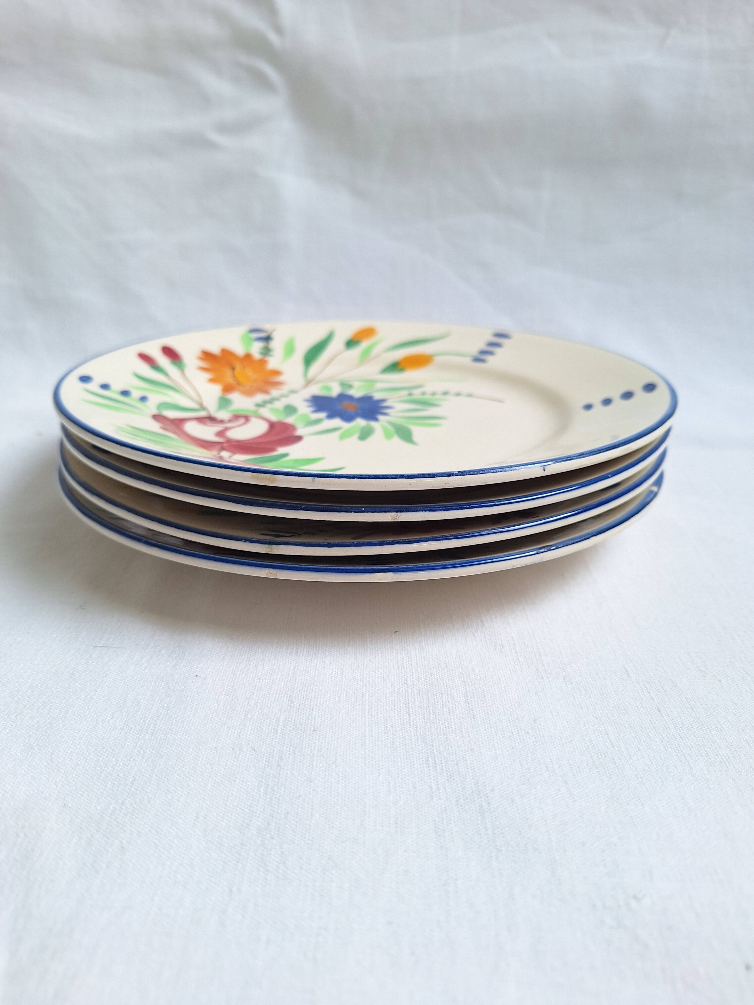 Assiettes plates Longchamp