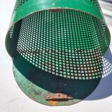 Public metal garden bin