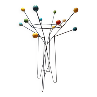Space-age coat rack