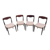 4 Danish chairs 60