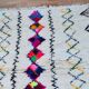 Handmade wool Berber rug 150 X 100 CM