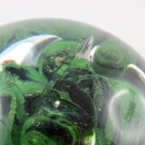 Sulfide paperweight robert pierini glass biot glass paperweight/novaro/green.
