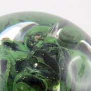Sulfide paperweight robert pierini glass biot glass paperweight/novaro/green.
