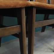 Set of six beech chairs, Danish design, 1960s, production: Denmark