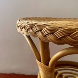 Rattan coffee table