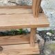 Vintage pine wall shelf