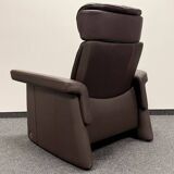 Magic-Ekornes Stressless Chair with Ottoman -Brown Leather