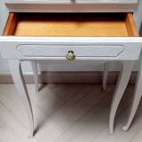 Pair of antique bedside tables