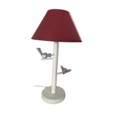 Wooden children's lamp Maison Bonnichon Paris 1960
