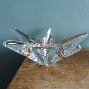 Bougeoirs cristal Daum France étoile de mer