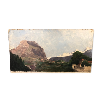 Painting on wood