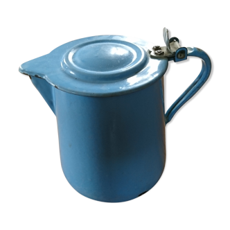 Ancienne cafetière théière émaillée