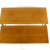 Teak "trundle" coffee table, Sweden, 1960