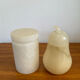 Duo de boîtes, bonbonnières vintage en albâtre