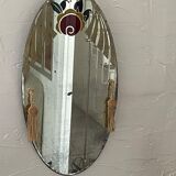 Art deco mirror 57x33cm