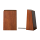 Mid-century bookends in teak, 1950s, set of 2