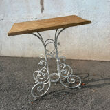 Wrought iron stool, 19th century