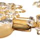 Palwa Hollywood Regency vergoldet Wandlampe Messing Swarovski Kristallen