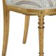 Paire de chaises de style Louis XVI