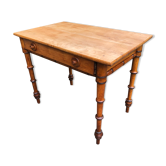 Old rattan desk