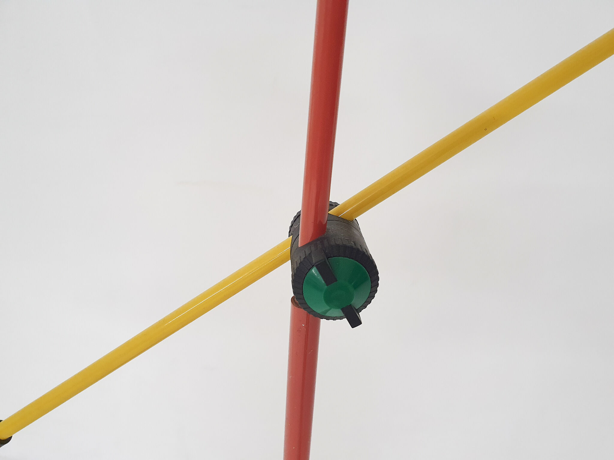 Veneta Lumi metal floor lamp, italy 1990's