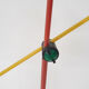 Veneta Lumi metal floor lamp, italy 1990's