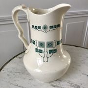 Toilet service in Iron Earth patterned "Brazza" 30-40s