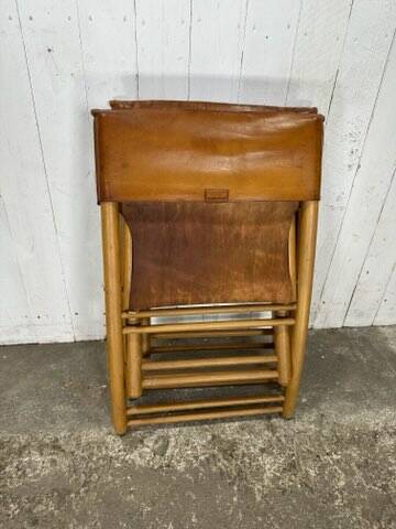 Chaise safari ancienne