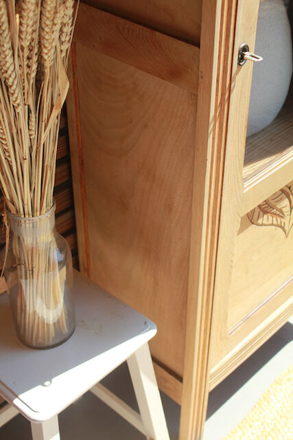 Art Deco oak hosiery