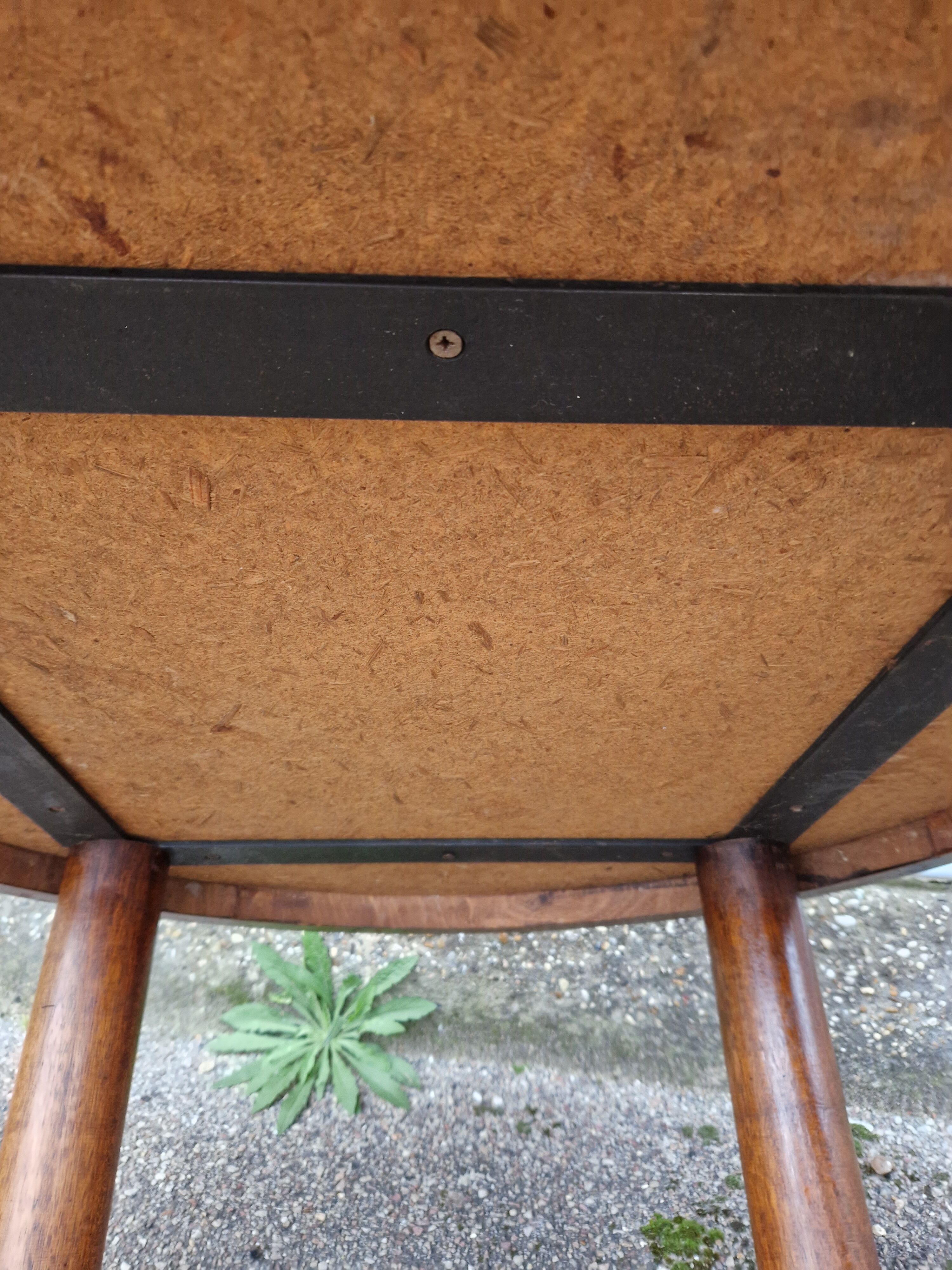 Table basse ronde 1960 circa
