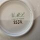 UM Limoges table service, Art Deco gold thread porcelain 80 pieces