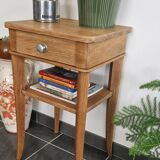 1940s oak side table