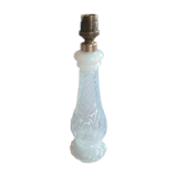 Old twisted anise glass table lamp