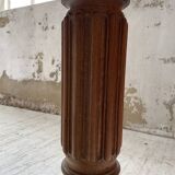 Solid walnut farmhouse castle table 1900 XXL