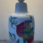Lamp base in Paris porcelain