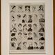 Lithograph on breton headdresses from 1926 (Finistère Morbihan Loire Inférieure)