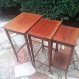 Mahogany nesting tables