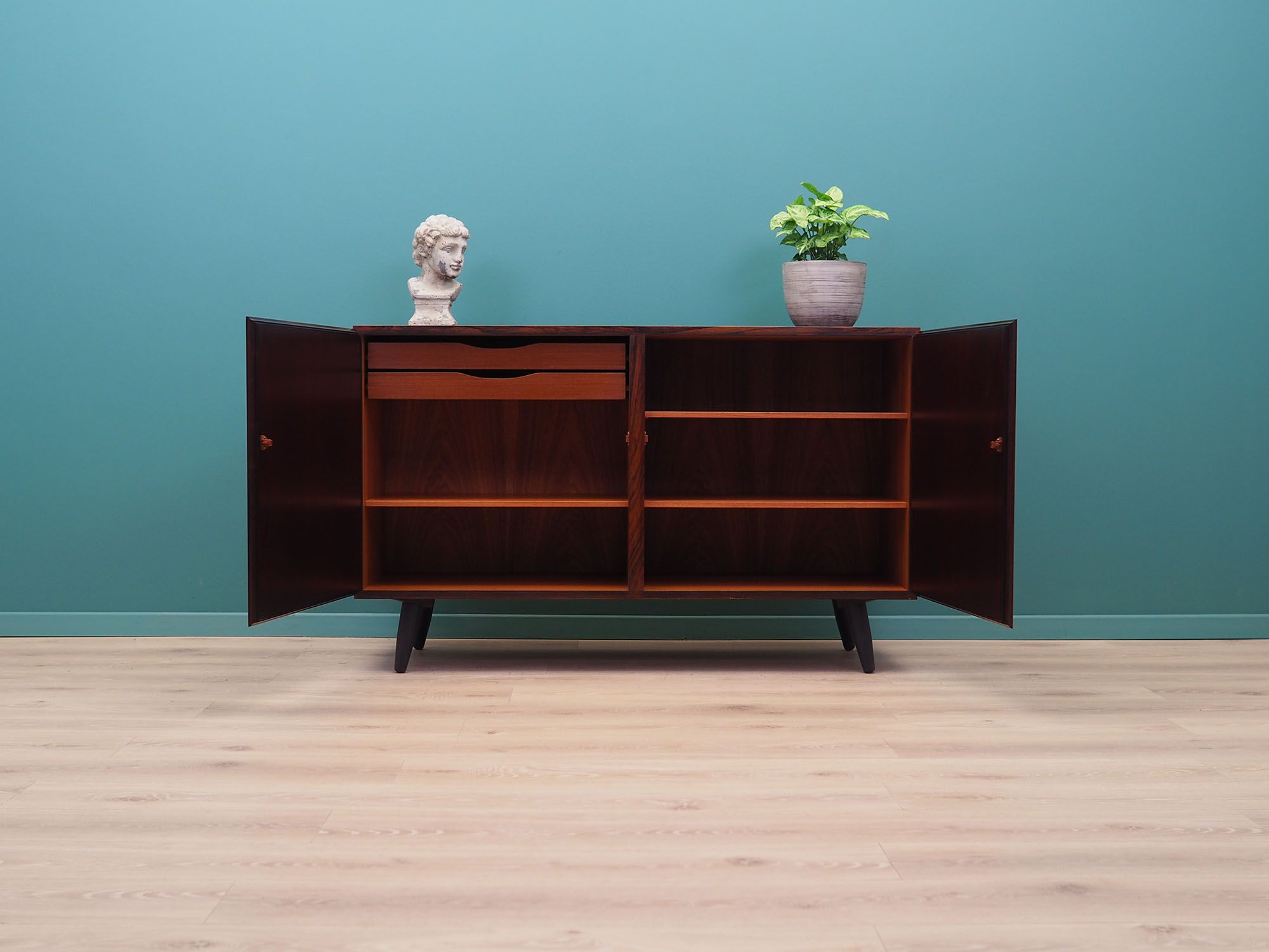 Rosewood dresser, Danish design, 1970s, manufacturer: Omann Jun