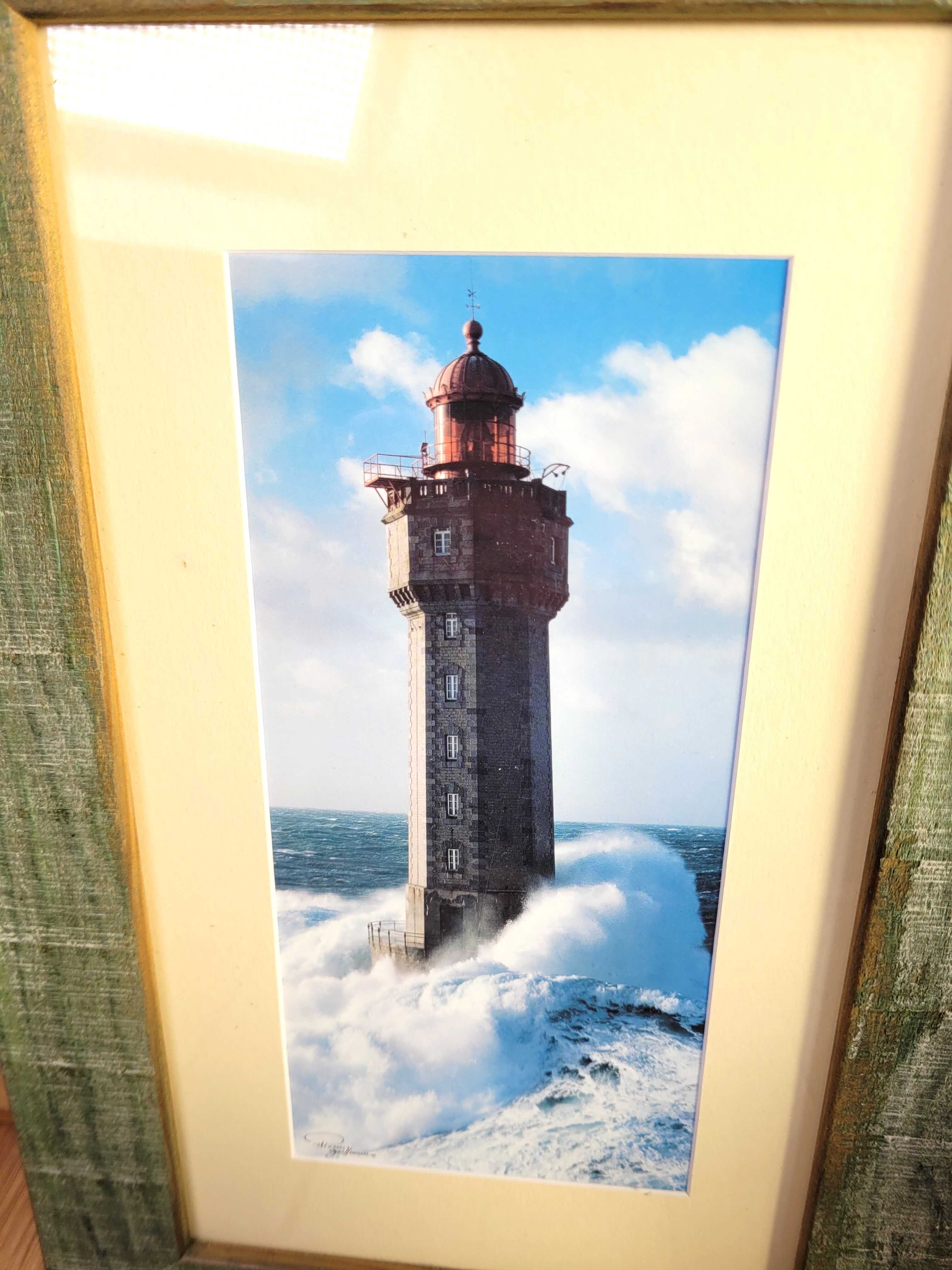 Sea photo lighthouse by G. Plisson 23x35